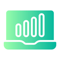 laptop gradient icon