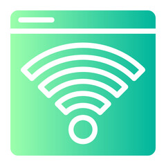 web browser gradient icon