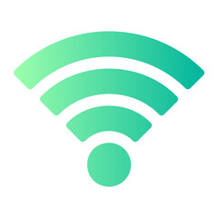 wifi gradient icon