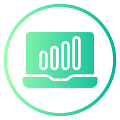 laptop gradient icon