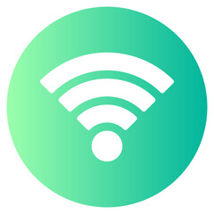 wifi gradient icon