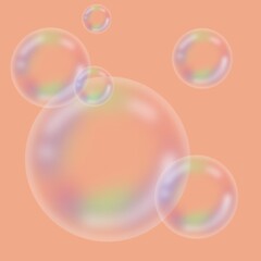 soap bubbles background