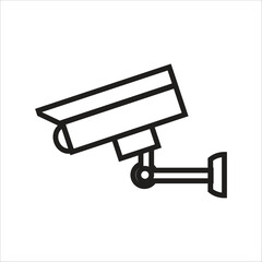 cctv icon logo vector template