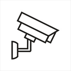 cctv icon logo vector template