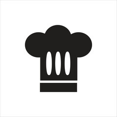 chef hat vector icon logo template