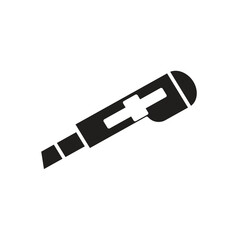 cutter vector icon logo template