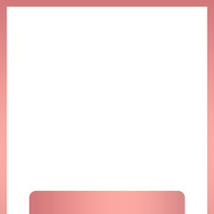 pink luxury frame square bottom bar
