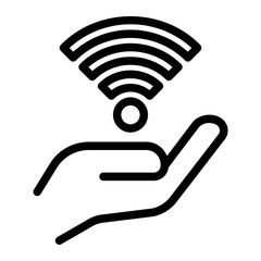 wifi line icon
