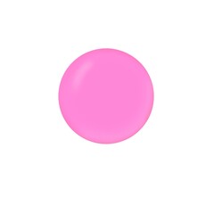 pink and white bubble
