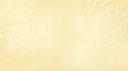 Soft and Light Pale Yellow Textured Background for Website Banner or Header Design: Generative AI