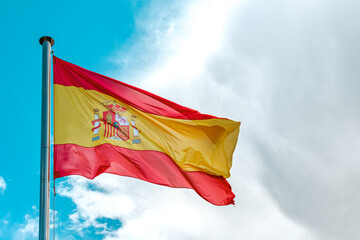 Fototapeta na wymiar Spanish Flag