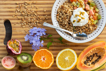 tropical fruit salad