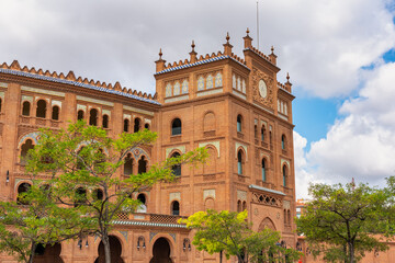 Fototapeta premium Bullring Las Ventas in Madrid, the largest bullring in the world.