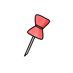 Red pin