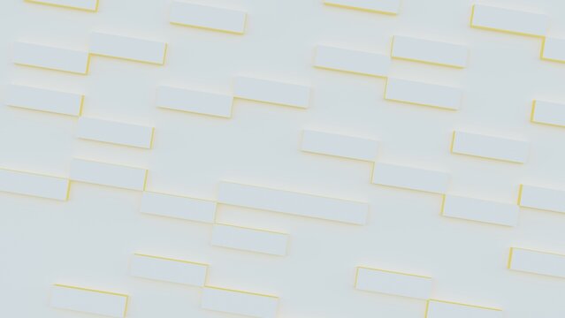 Abstract Modern Background Pattern White And Yellow Technology Style