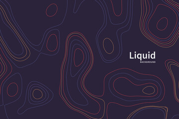 Liquid color background design