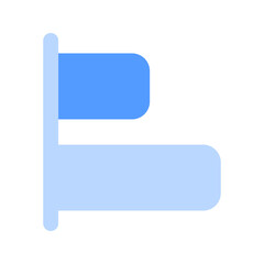 chart bars duotone icon