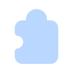 jigsaw duotone icon