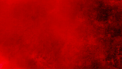 Red grunge textured wall background. Blank for design