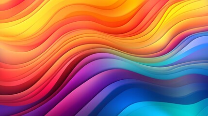 Obraz premium Multicolored Gradient Background: A Spectrum of Vibrant Colors