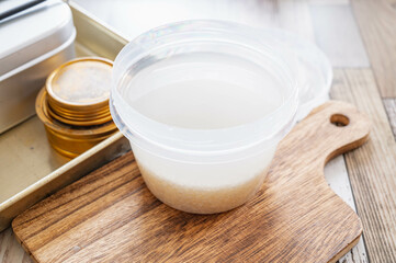 アウトドア料理での炊飯