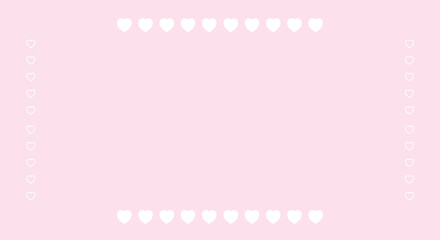 cute little heart background decoration