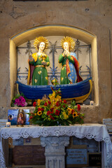gypsy pilgrimage and feast of saint sara saintes maries de la mer in the camargue estuaries of the...