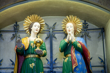 gypsy pilgrimage and feast of saint sara saintes maries de la mer in the camargue estuaries of the...