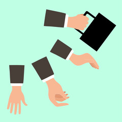 handshake illustration