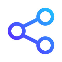 share gradient icon