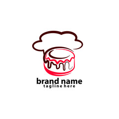 Bakery bread logo template, Bread shop logo template