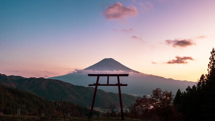 富士の御前 - obrazy, fototapety, plakaty