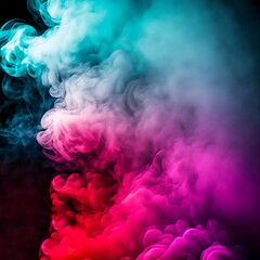 Colorful smoky background