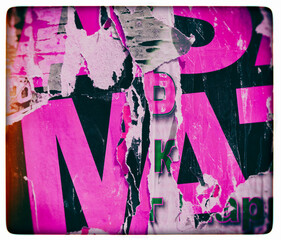 Old ripped torn grunge posters and backgrounds creased crumpled paper backdrop surface placard