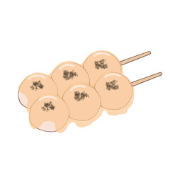 Mitarashi dango
