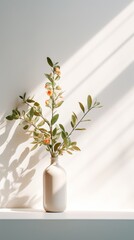 Floral Minimalism: A Touch of Elegance in Room Deco