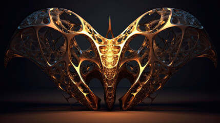 Fototapeta premium Experience the mesmerizing fusion of nature and machine in Hybridia Synthetica! Immerse yourself in a realm where artistry and innovation intertwine. Discover a breathtaking blend of organic and techn