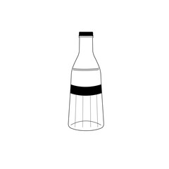 1000ml Sevilla Glass Bottle with screw lid