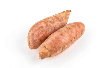 Sweet raw batat for cooking