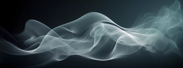 Luxury abstract light background with smoke waves