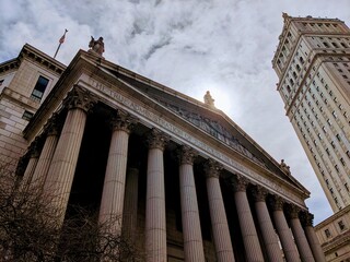 Obraz premium New York County Supreme Court, New York - March 2023