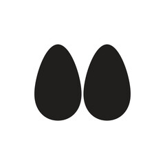 egg vector icon logo template