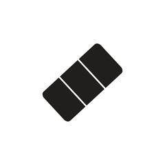eraser icon vector logo template