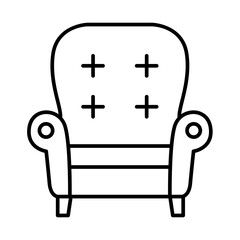 Armchair icon