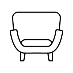 Fototapeta premium Armchair icon