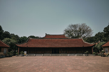 van mieu temple of literature confucius vietnam hanoi - 612418759