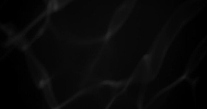 moving light reflections, glittering lights from water surface on black wall