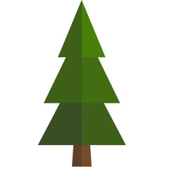 Tree nature on white background