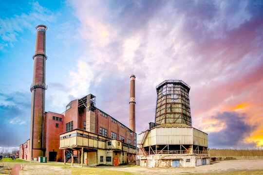 Historisches Kraftwerk, Plessa, Deutschland 
