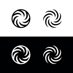 Circle vector logo template design . Circle icon logo